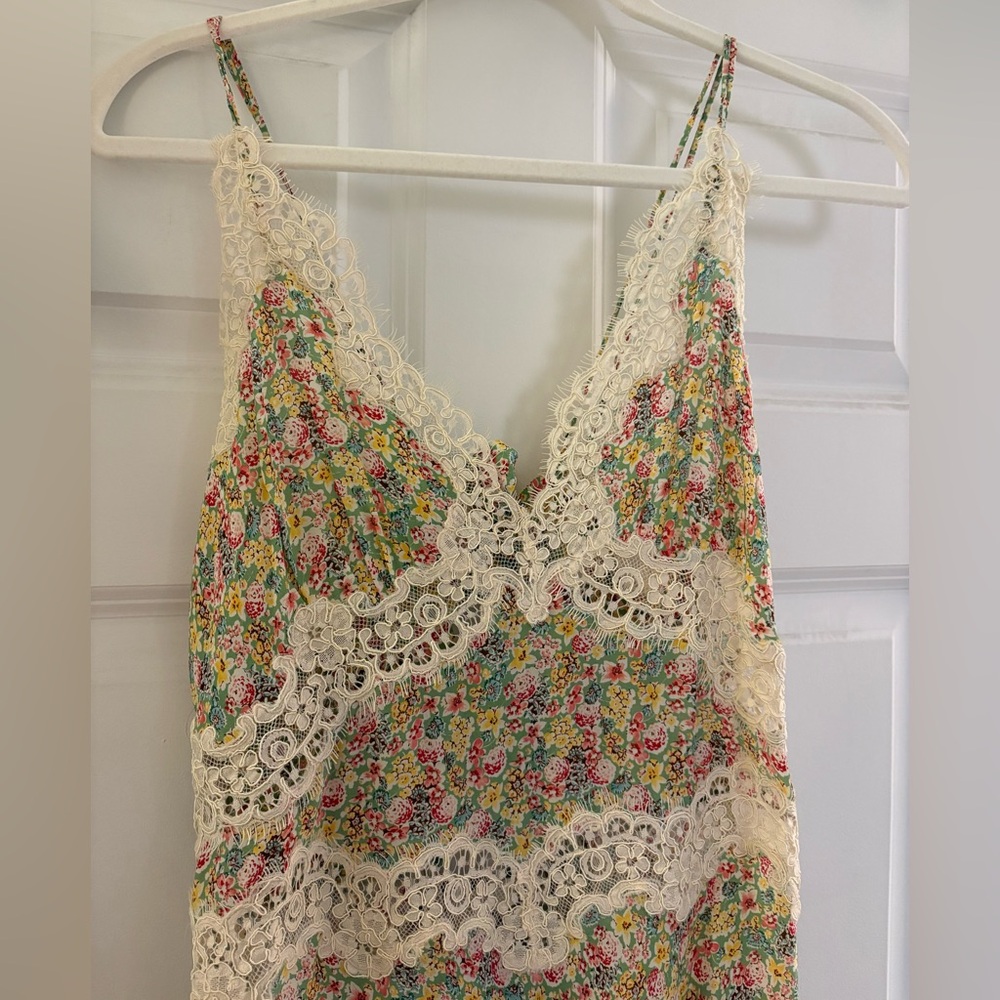 Doen Lace / Silk Dress - Picture 2 of 5